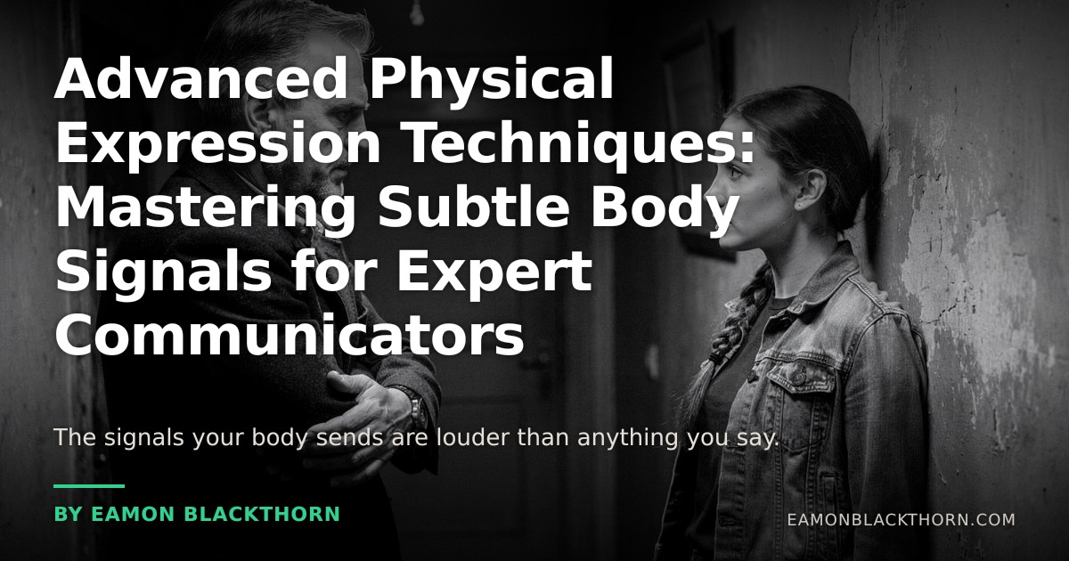Advanced Physical Expression Techniques | Eamon Blackthorn