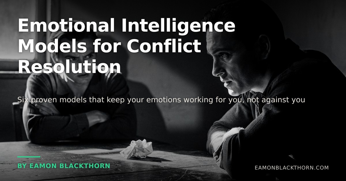 Emotional Intelligence Models for Conflict Resolution