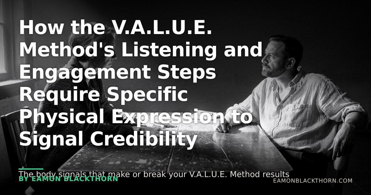 V.A.L.U.E. Method Physical Expression for Credibility