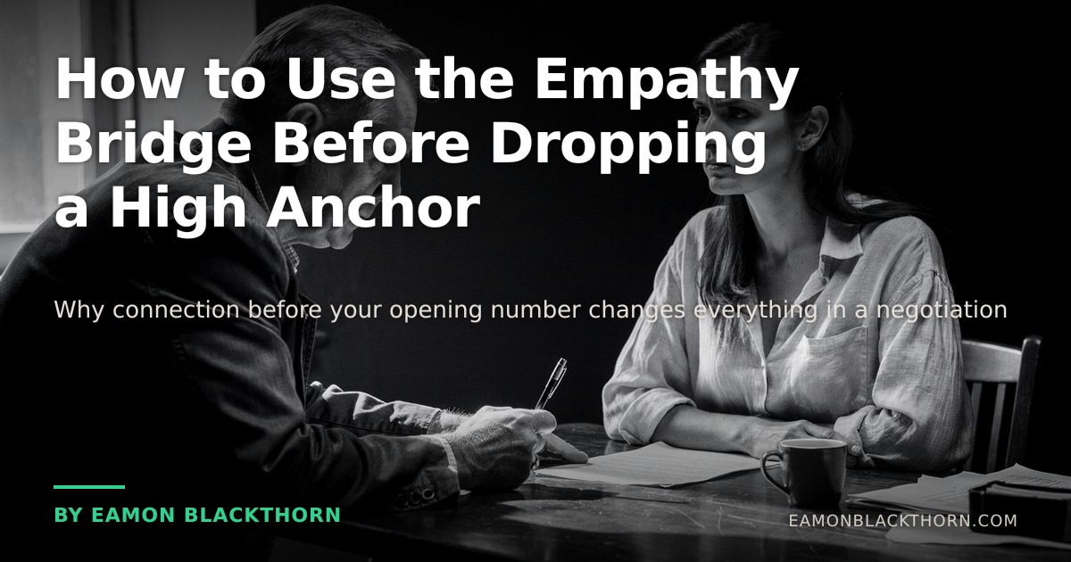 How to Use the Empathy Bridge Anchoring | Eamon Blackthorn
