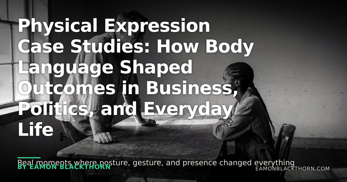 Physical Expression Case Studies: Body Language Outcomes