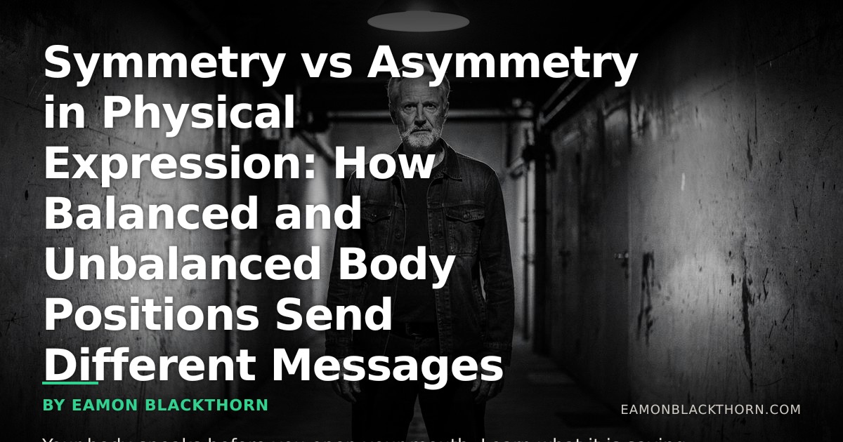 Symmetry vs Asymmetry in Physical Expression | Eamon Blackthorn