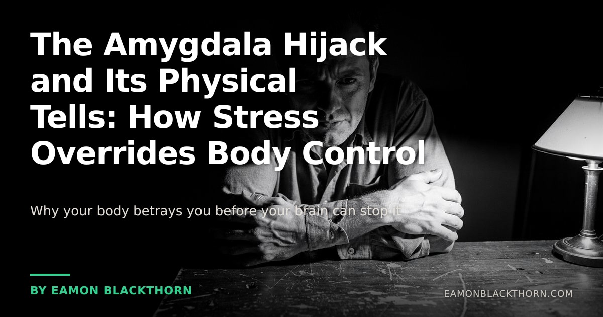 Amygdala Hijack Physical Tells | Eamon Blackthorn