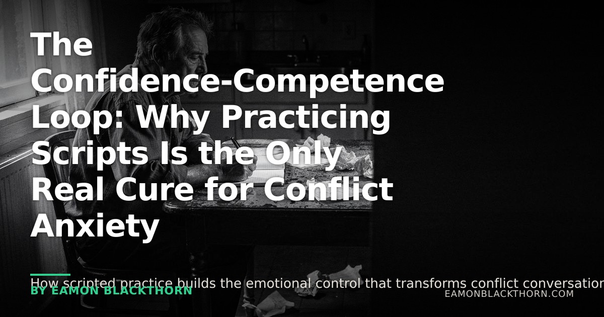 Confidence-Competence Loop & Conflict Anxiety | Eamon Blackthorn