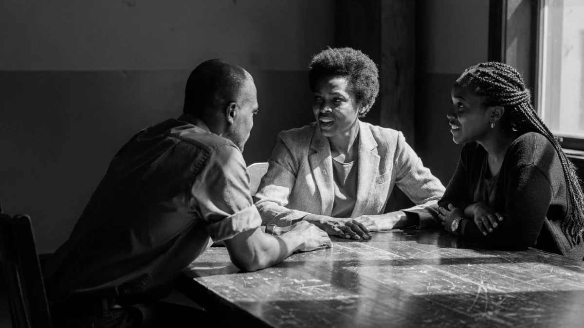 Team members recognizing shared success to strengthen team synergy