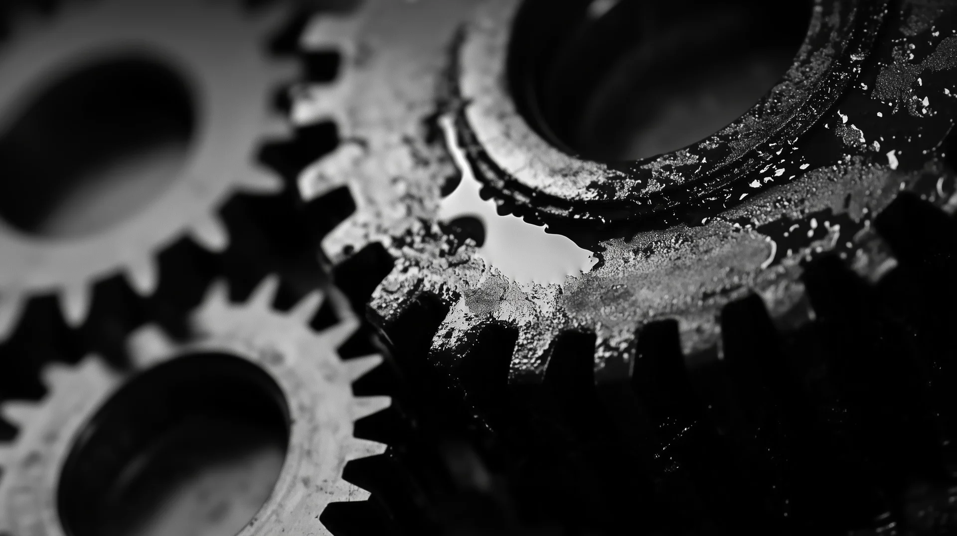 Three interlocking gears representing currency, tax, and platforms are misaligned and grinding against each other, symbolizing the friction in global publishing.